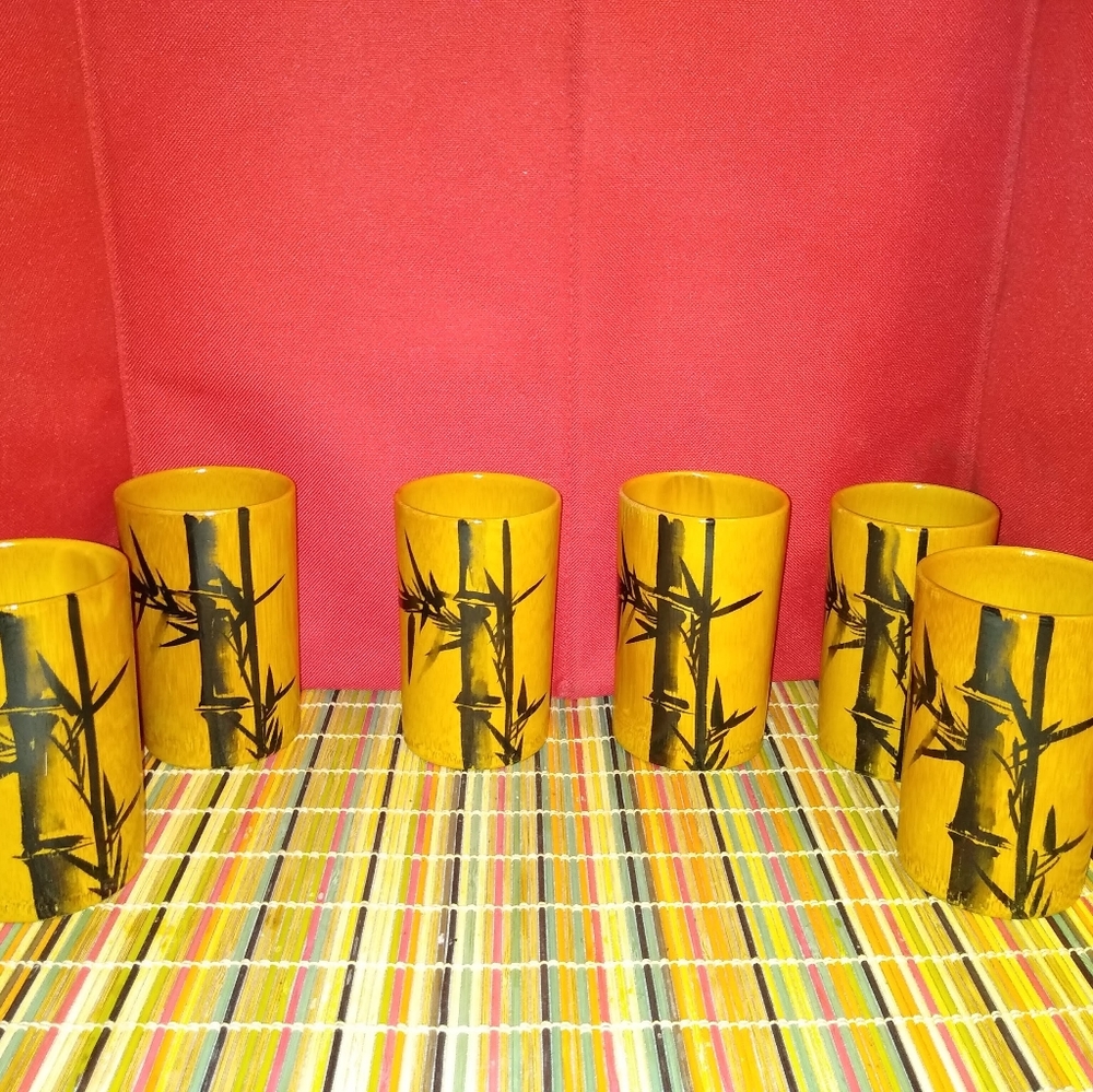 Bamboo cups